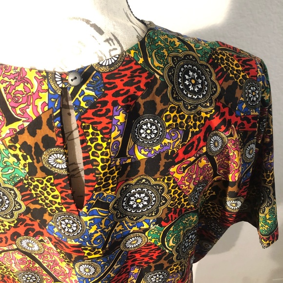 Vintage silk blouse - Picture 3 of 5